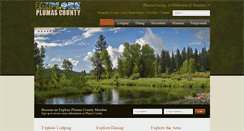Desktop Screenshot of exploreplumascounty.com